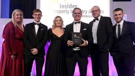 Contractor of the Year award success at Insider Property Industry Awards Yorkshire