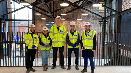 Completing work on Sheffield’s new food hall